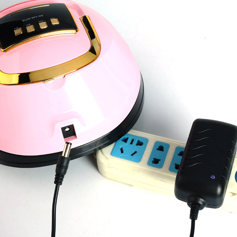 Nail lamp power adapter separate nail lamp light therapy machine plug wire suitable for 24V2A DC interface plug