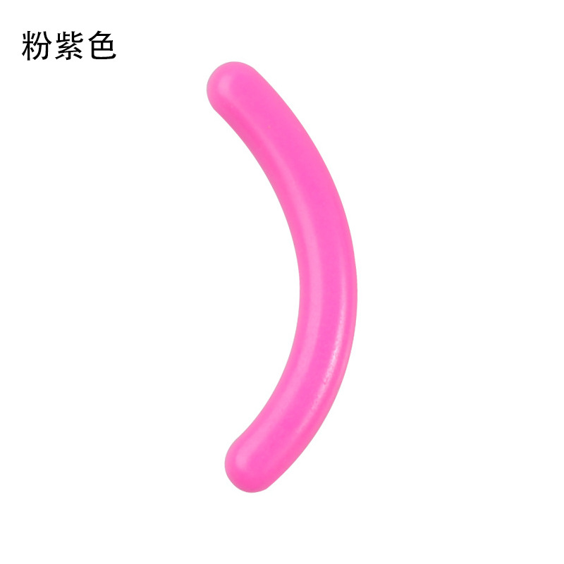 单个粉紫色胶条