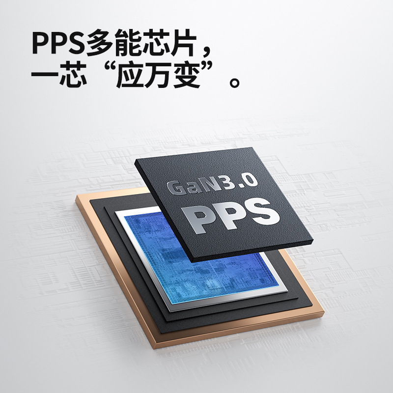 45W GaN PD Fast Charging Charging Head European Standard GS/CE Certified Charger QC3.0 Phone Tablet Fast Charging Head