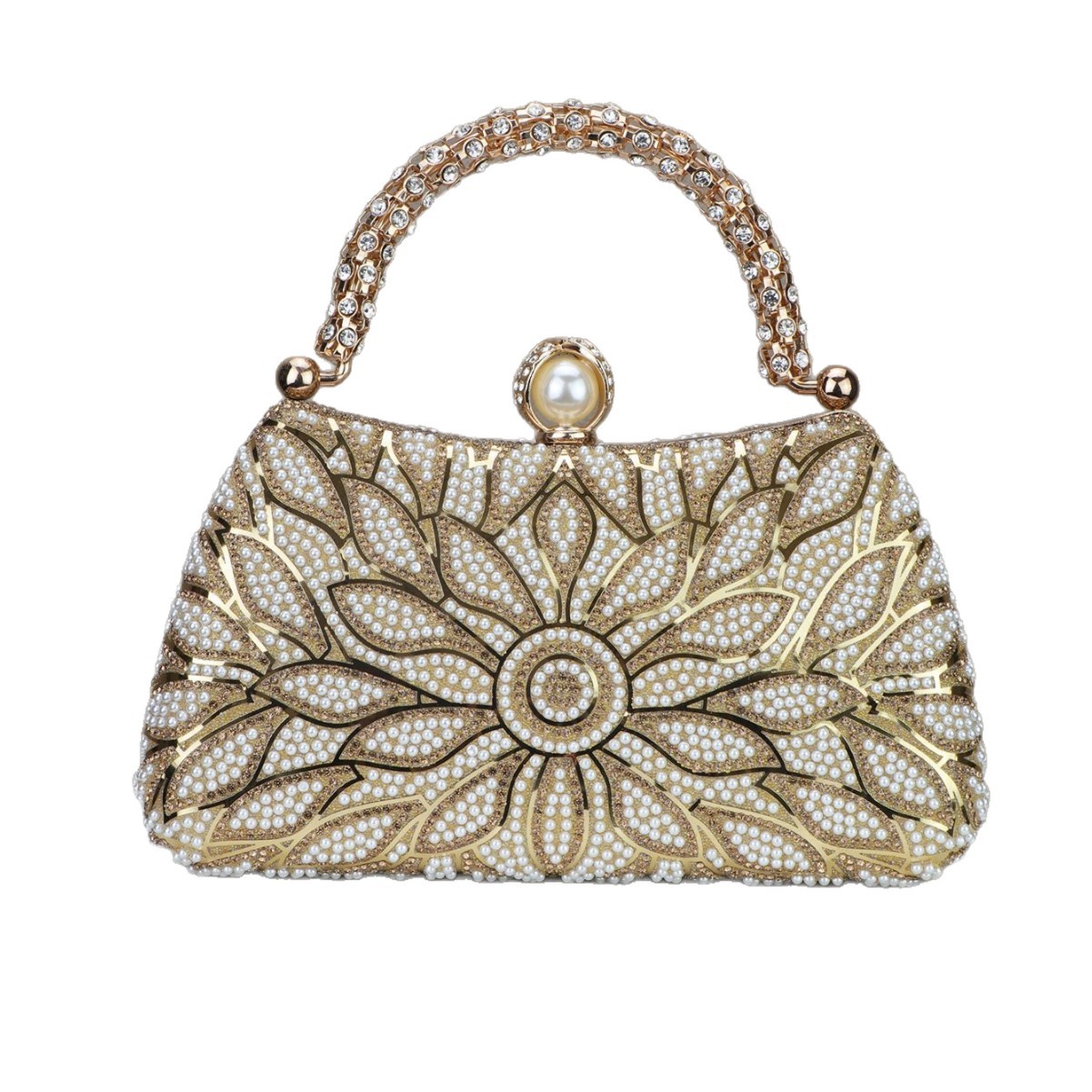 2026 New Evening Bag Women's Rhinestone Clutch Evening Bag Handbag Party Bag Banquet Bag