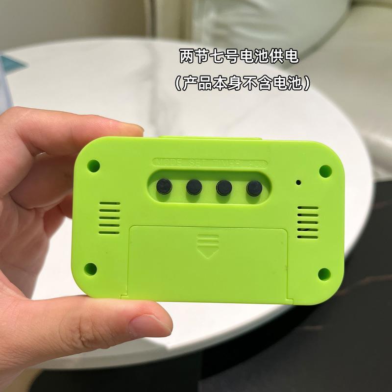 Mini Small Alarm Clock Children Student Multifunctional Clock Time Manager Kitchen Electronic Timer Alarm Clock