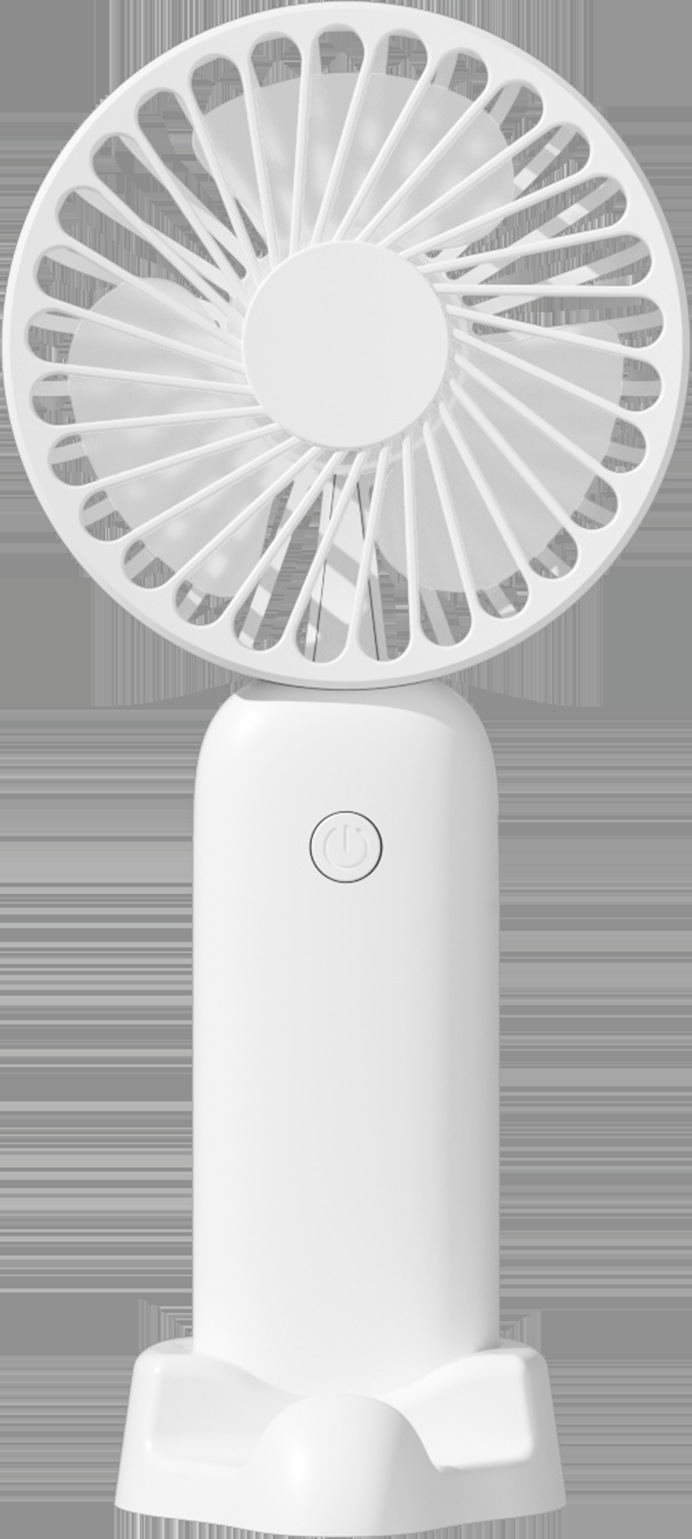 Outdoor student dormitory silent base high-speed mini small fan USB charging support LOGO