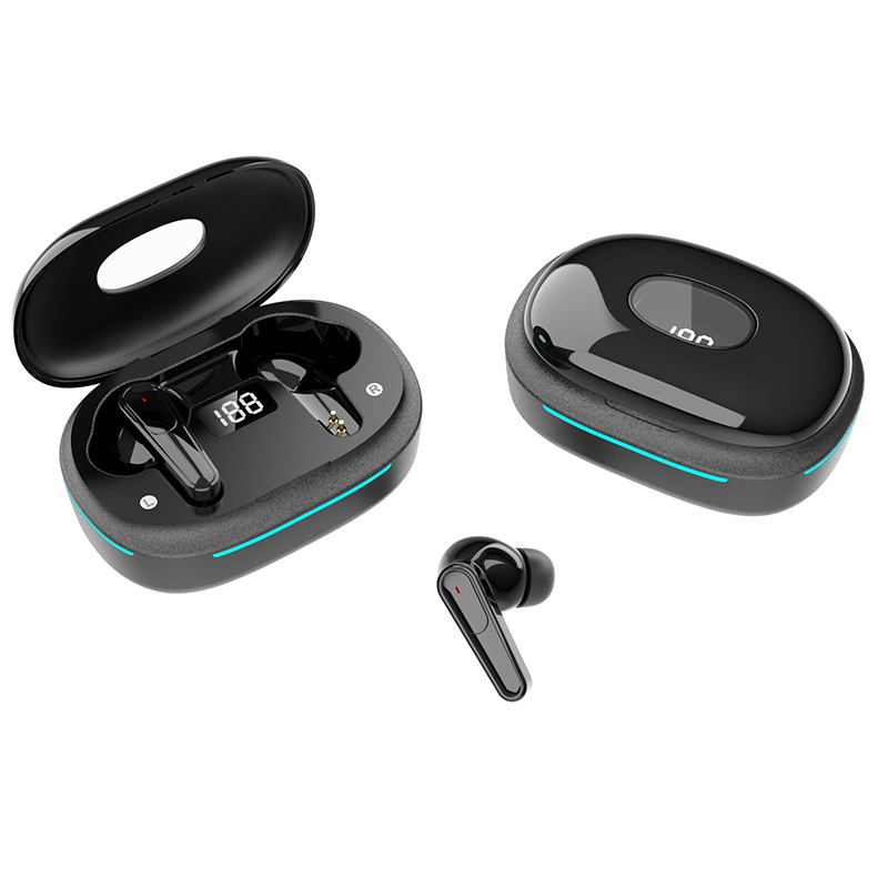 Bluetooth earphones wireless dual mic noise reduction in-ear ultra long battery life true wireless earphones