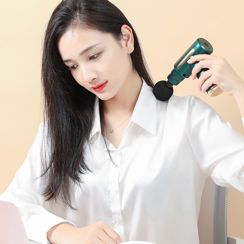 Portable Mini Muscle Relaxation Electric Massager Small Lady Mini Massage Gun 720 Fascia Gun