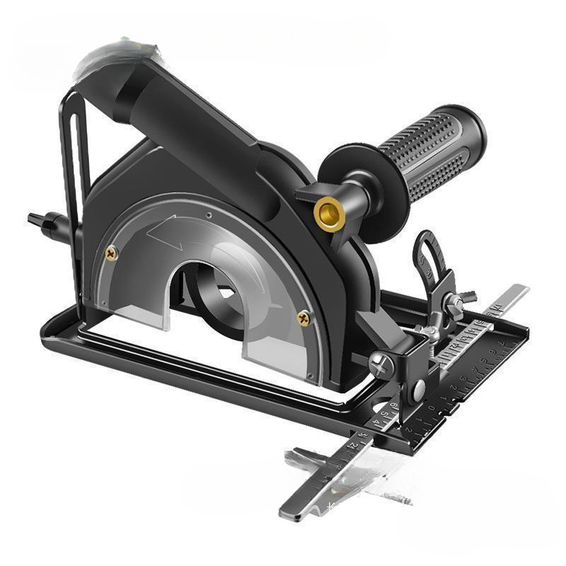Grinder cutting machine bracket dust cover electric saw base set hand angle grinder modification protective cover accessories