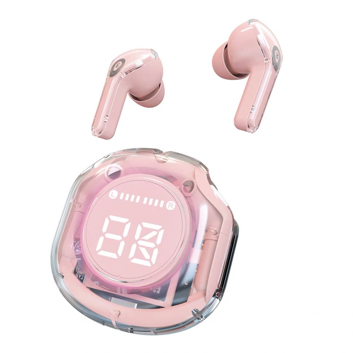 New transparent Bluetooth earphone air39, bilateral stereo, sports, secondary yuan, noise reduction, Huaqiangbei earphone