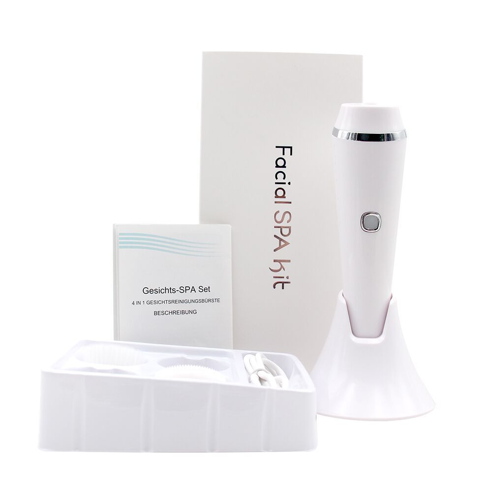 Multifunctional facial cleanser rotating pore cleaning face electric facial brush deep cleaning soft bristle beauty