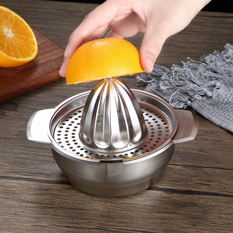 304 household manual lemon juicer stainless steel hand press juice extractor multifunctional press juicer