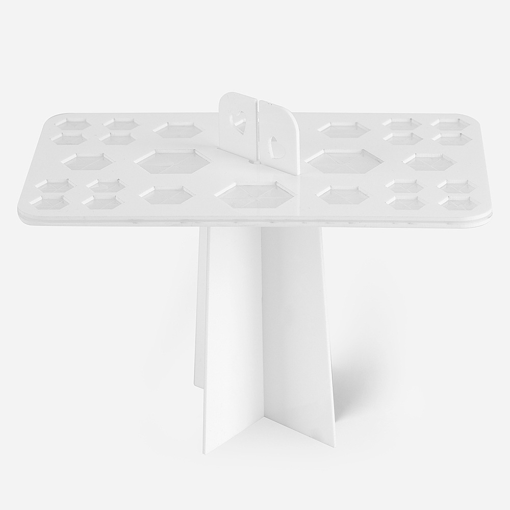 Makeup Brush Drying Rack 14 Hole 26 Hole 28 Hole Acrylic Brush Drying Rack Cleaning Storage Tool Display Rack
