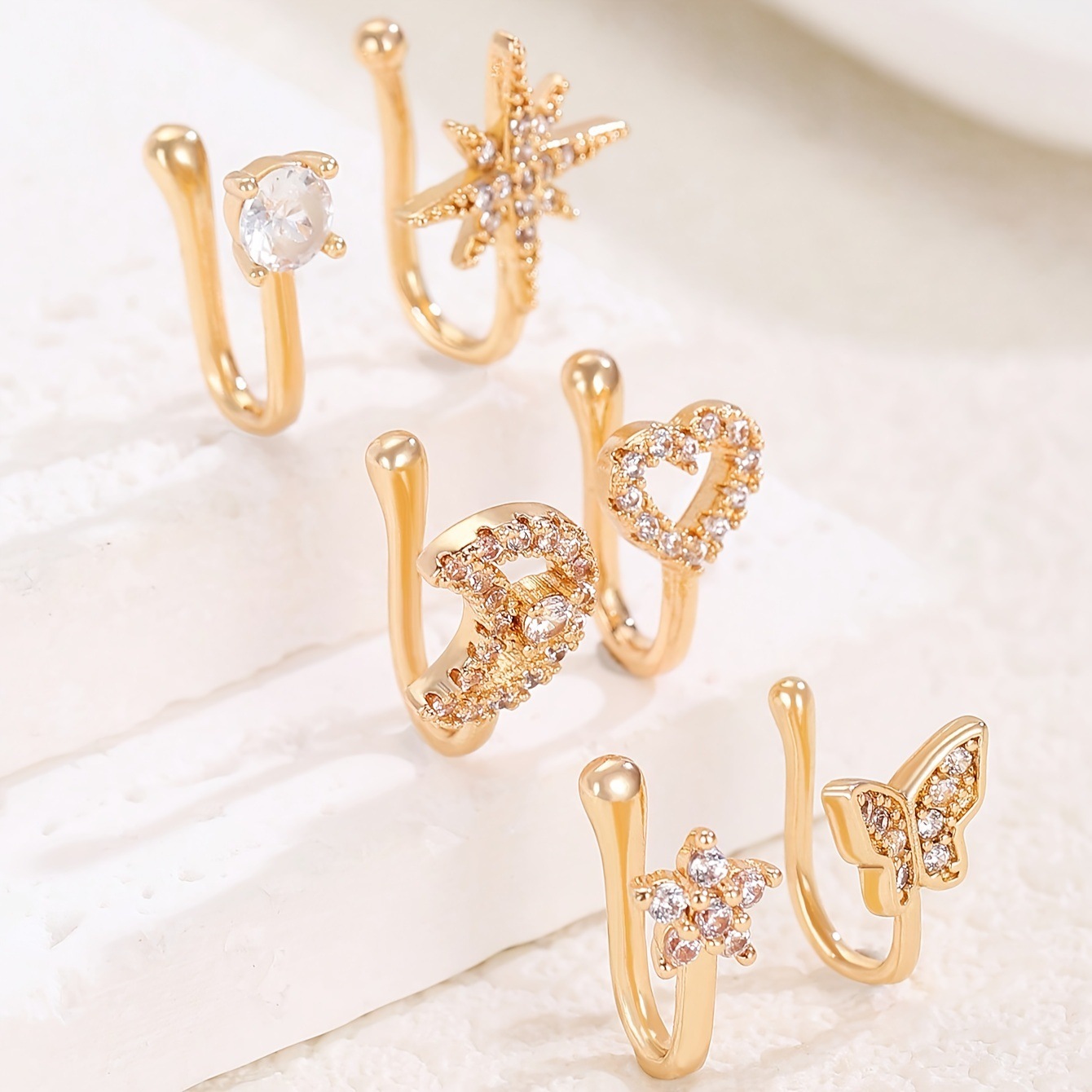 均码 · KC金星芒爱心蝴蝶六件套