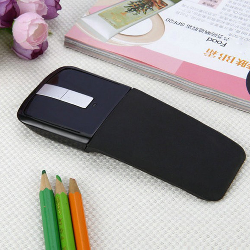 Wireless folding mouse second generation 2.4G folding computer optical mouse touch folding mouse