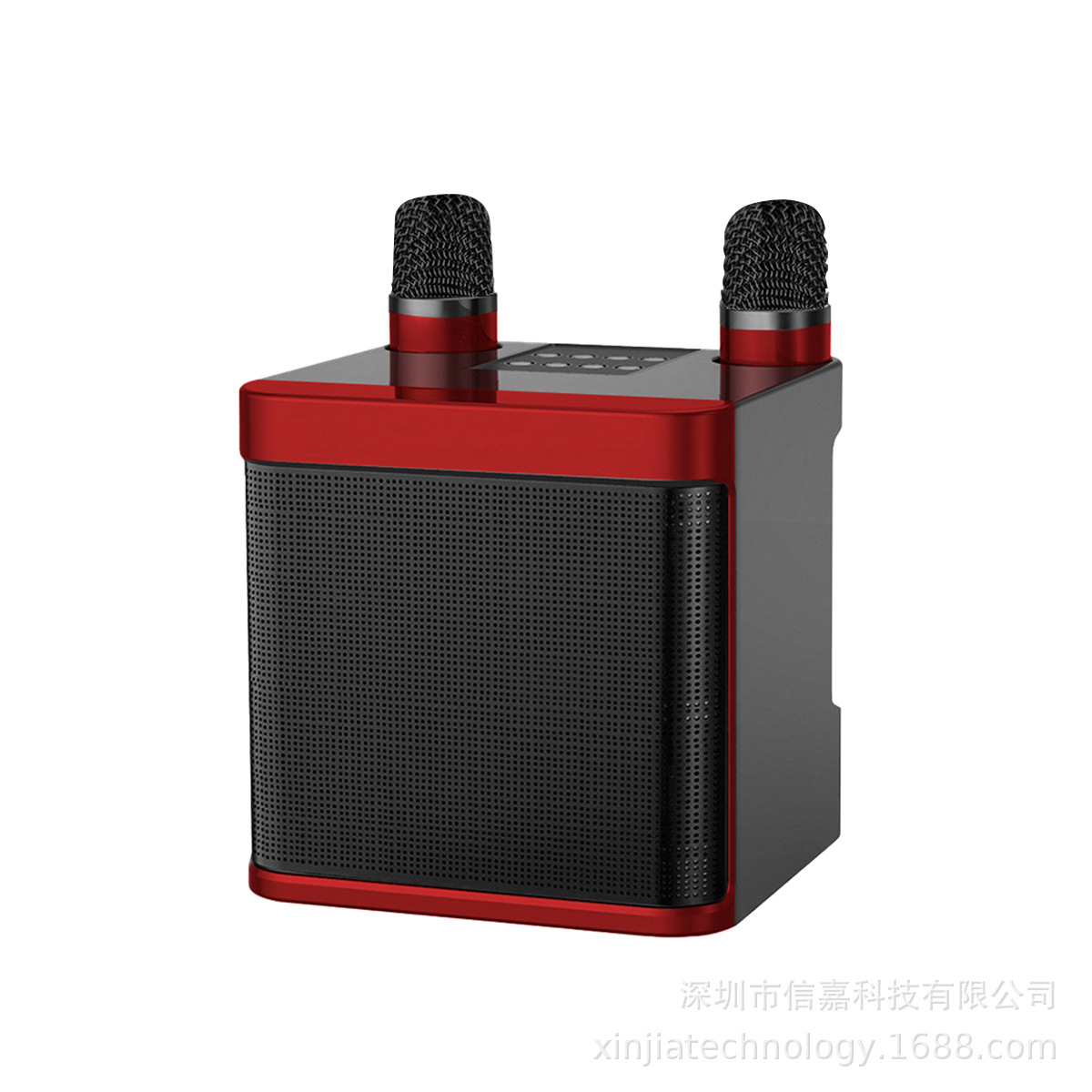 Portable Bluetooth speaker YS203 wireless KTV speaker with microphone microphone outdoor home KTV speaker ys223