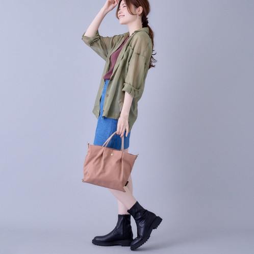 Japan-Korea shoulder new 2WAY lightweight waterproof crossbody bag sling bag shoulder bag two-way Lotte shopping bag