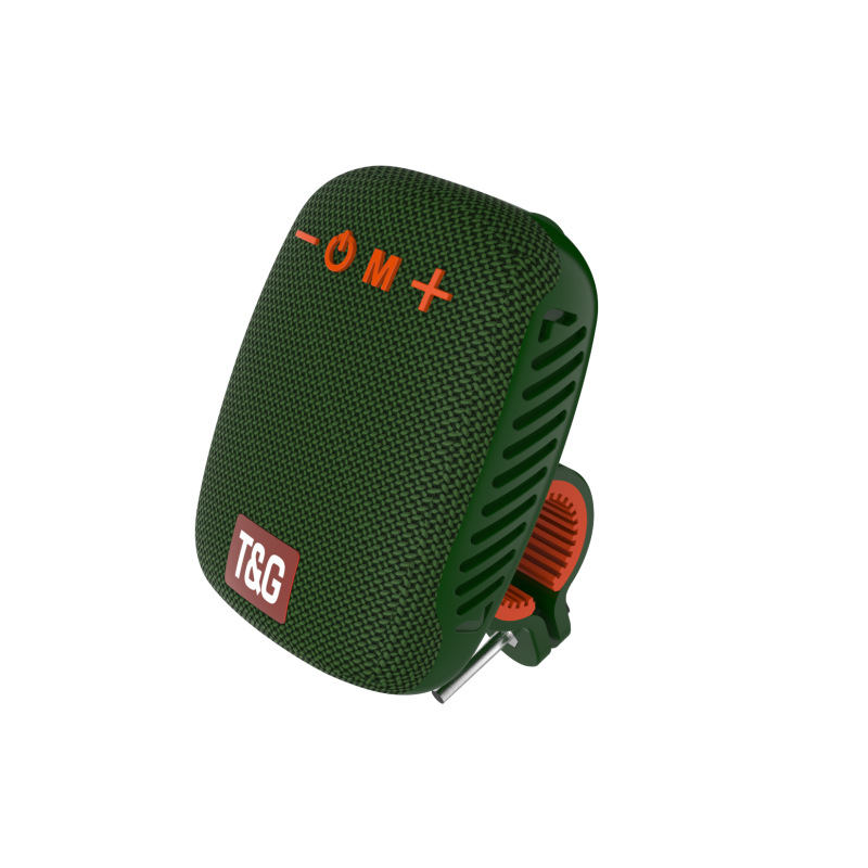 New TG392 Outdoor Cycling Fixed Bracket Heavy Bass Portable Audio Card Mobile TWS Bluetooth Speaker