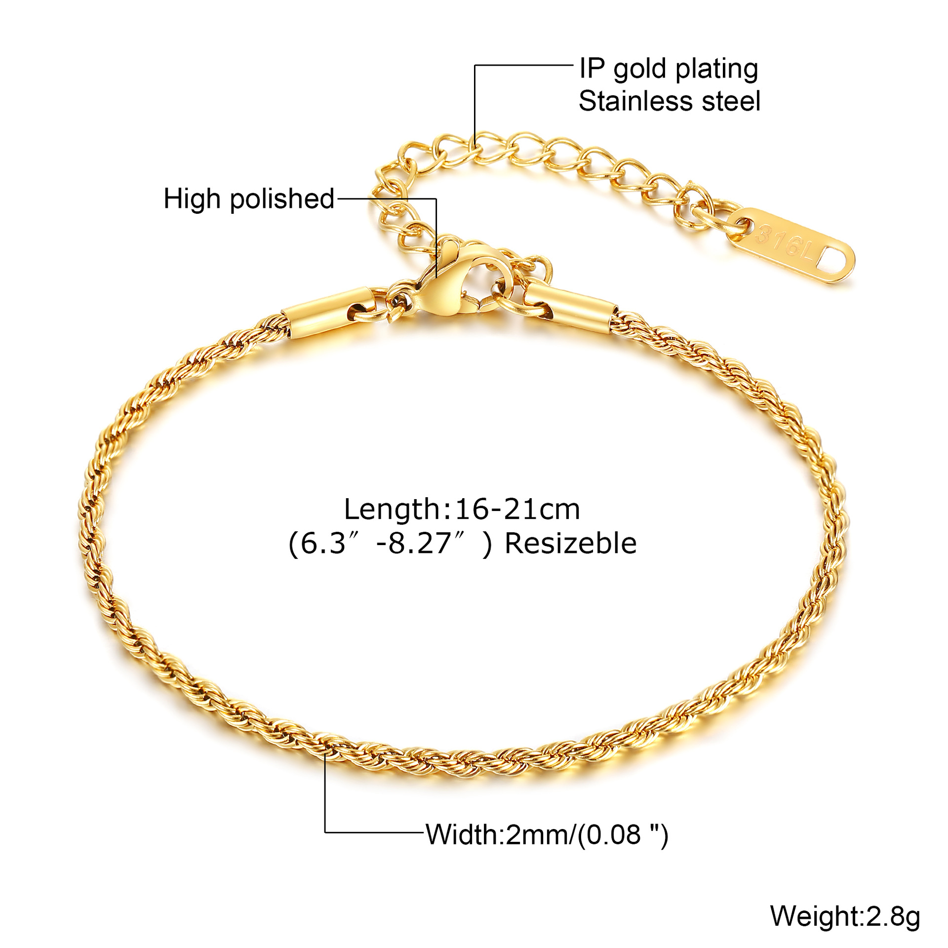金色2mm--16+5CM