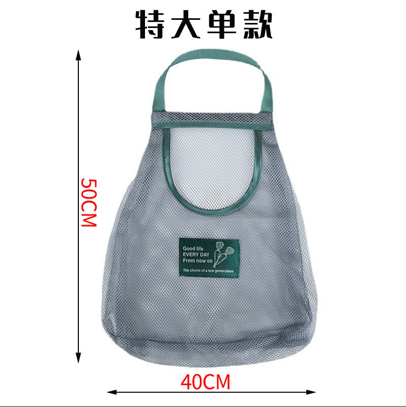 Kitchen Fruit and Vegetable Mesh Storage Bag, Hanging Mesh Bag, Ginger Garlic Onion Storage Bag, Multifunctional Handheld Bag