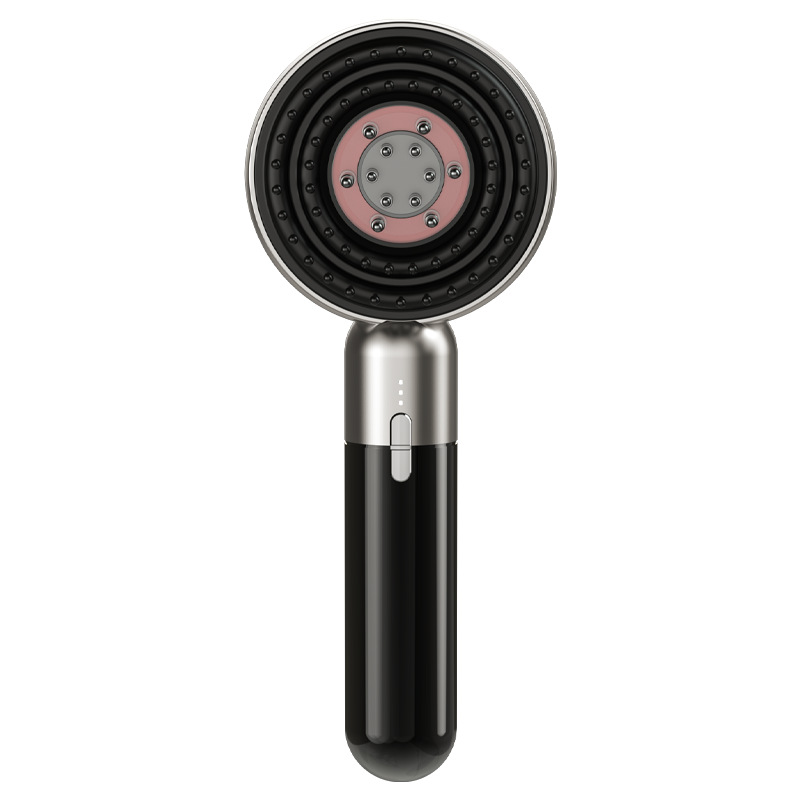 Bionic Electric Massage Comb with Microcurrent Vibration, EMS, Red Light, and Essential Oils for Hair and Scalp Stress Relief and Relaxation
