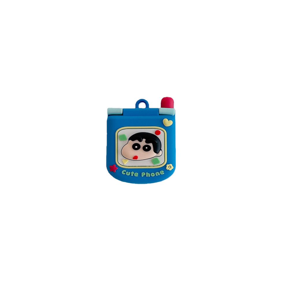 Flip phone cartoon compatible Apple watch Apple iwatch S11/10/9 protective case Ultra soft