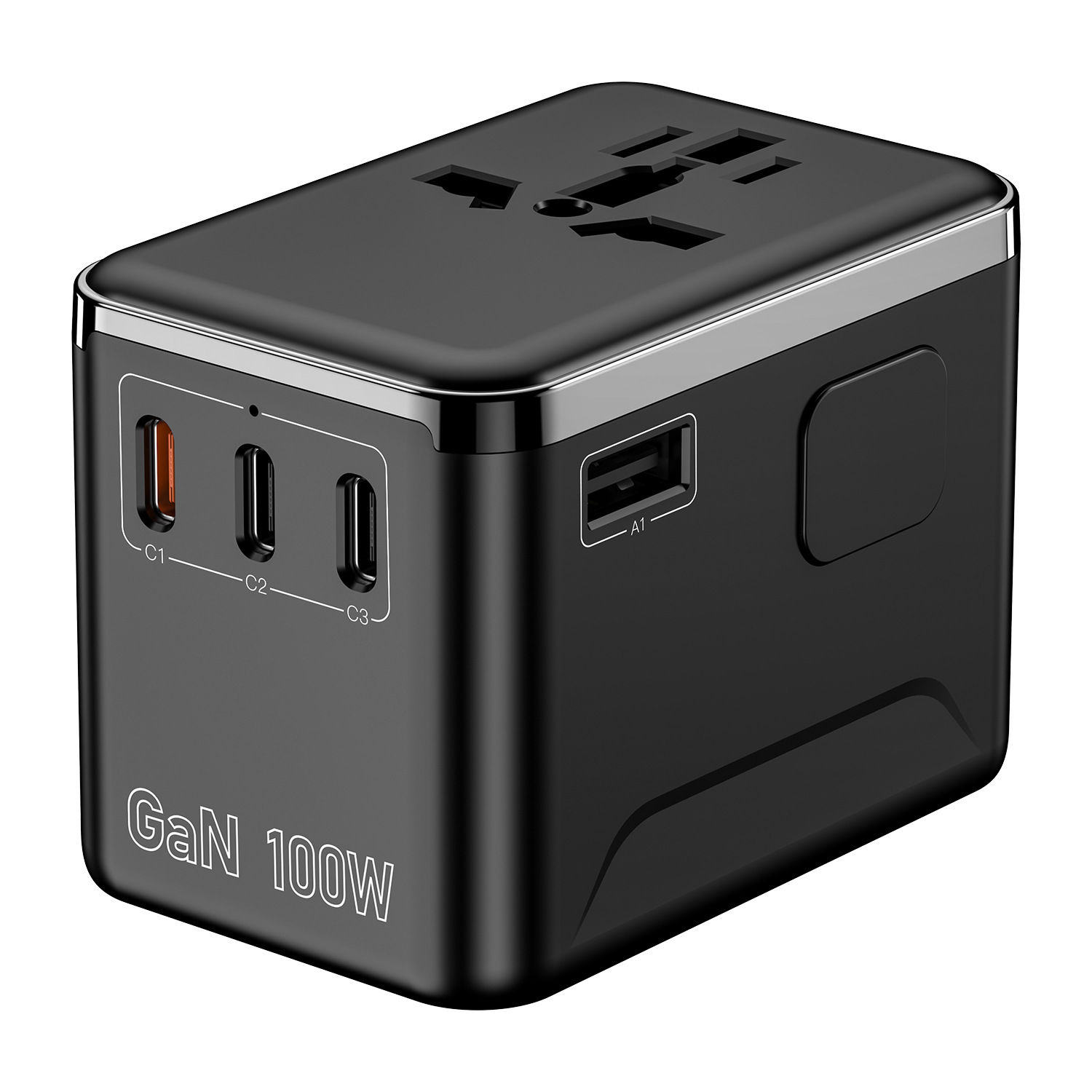 New GaN Fast Charging 67W Multi-function Plug Travel Charging Socket Converter Socket Adapter Plug