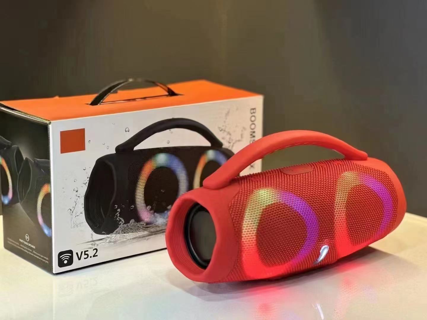 BOX3 MINI RGB Small Fighter Third Generation Portable Card Wireless Bluetooth Speaker