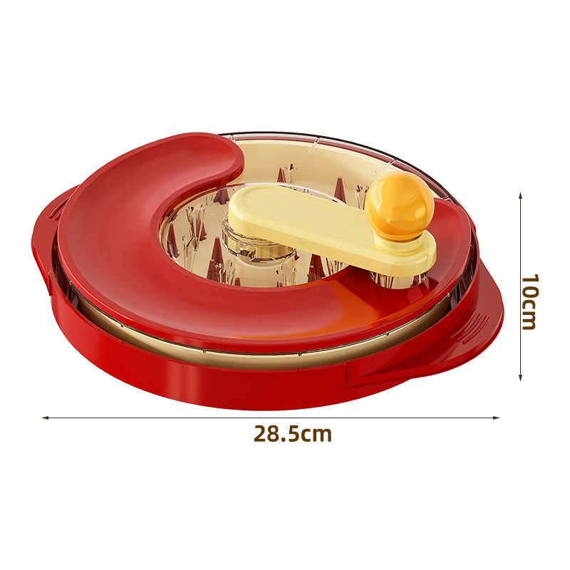 Multifunctional rotating meat shredder hand crank shredder chicken breast shredder kitchen tool household light food