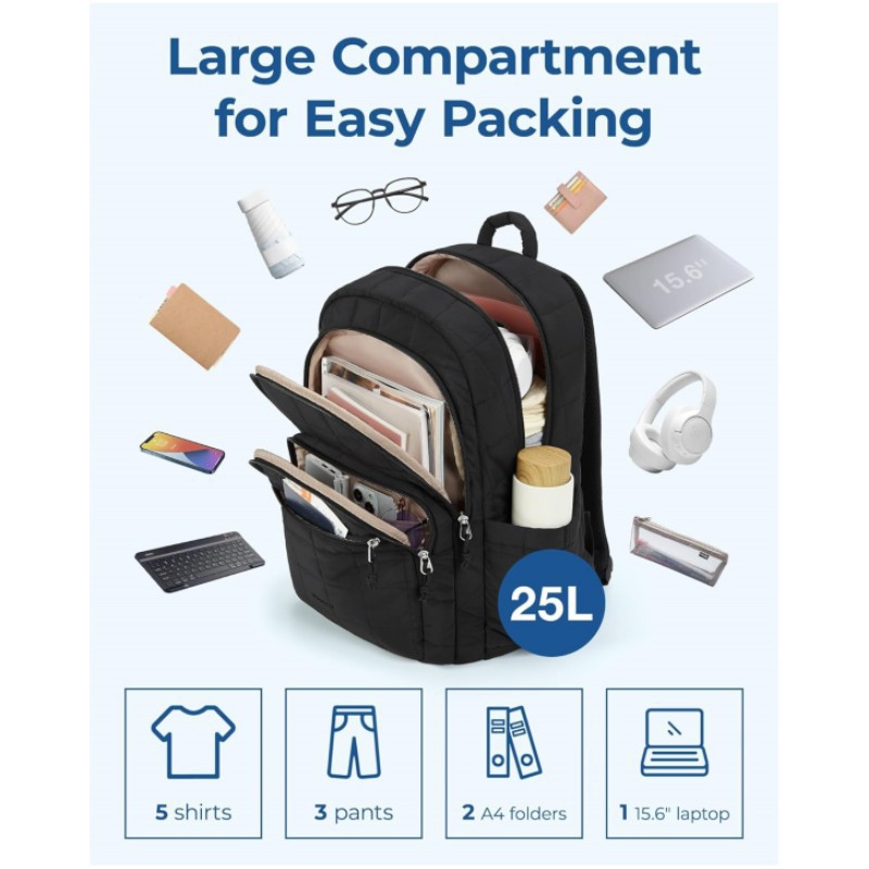 Backpack Large Capacity Computer Laptop Backpack Travel Bag Lightweight Travel Backpack