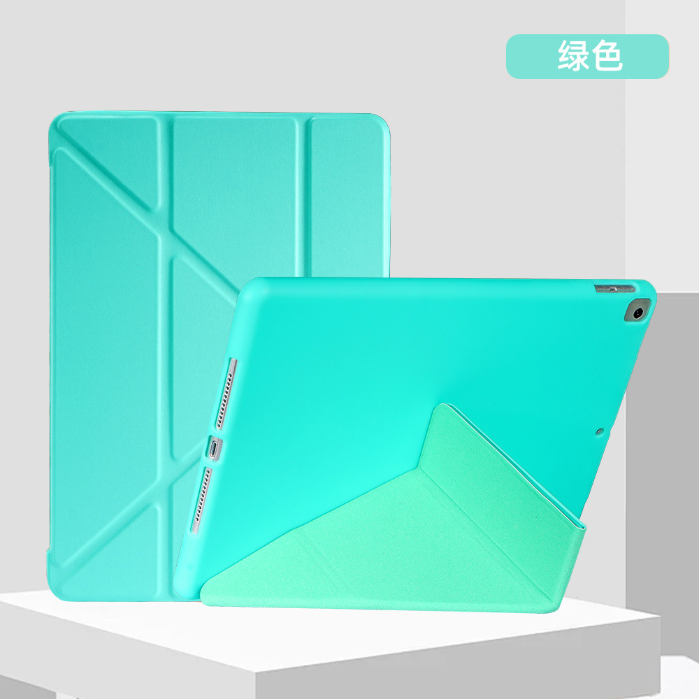 Compatible 2024 M2 Protective Case Deformable Y-fold iPad 10.2 Leather Case Air 6 New 10th Generation Pro 11 Protective Case