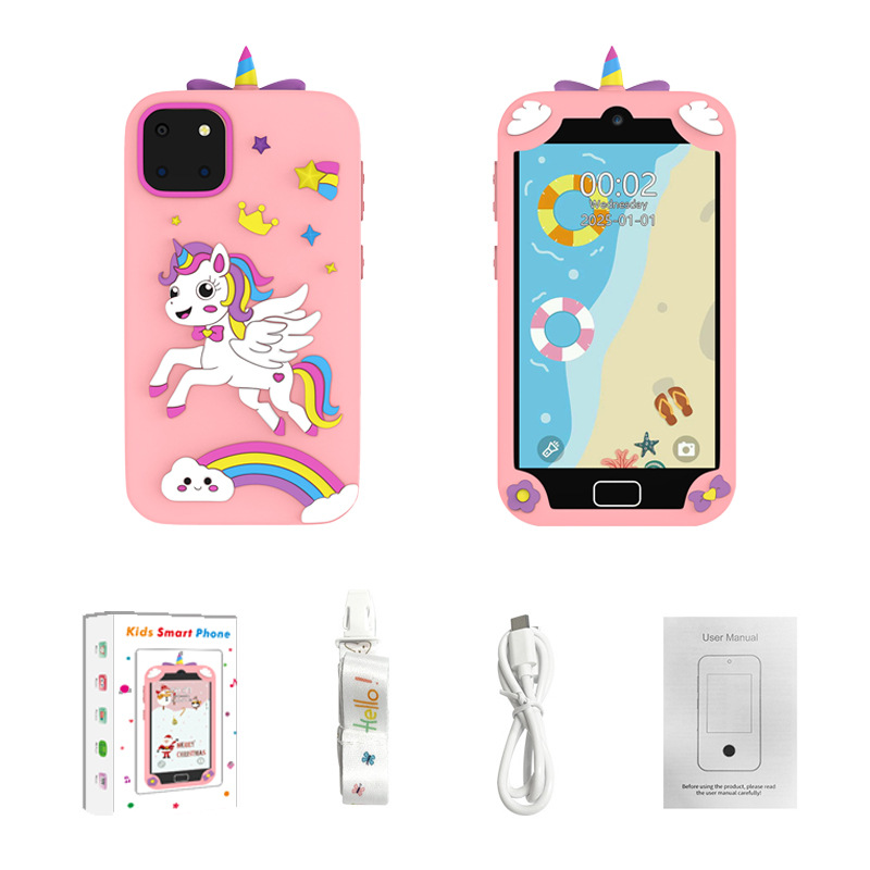 New cartoon mini children's phone camera HD photo video educational children's digital camera