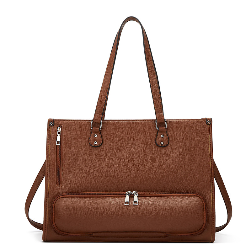 Women's bag 2026 new large capacity handbag tote bag multifunctional computer bag document bag shoulder bag