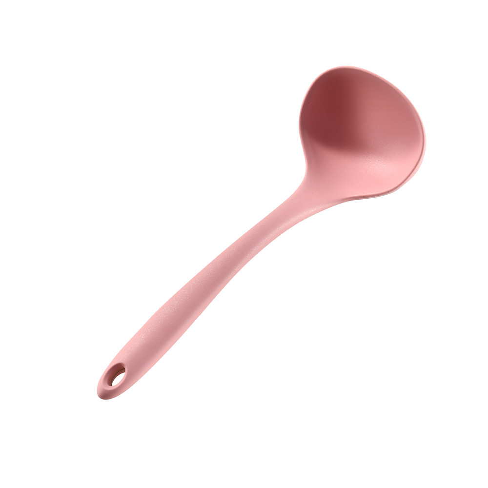 Integrated Non-Stick Silicone Soup Spoon Long Handle Spoon Silicone Chopsticks Two-Piece Set Ramen Tableware