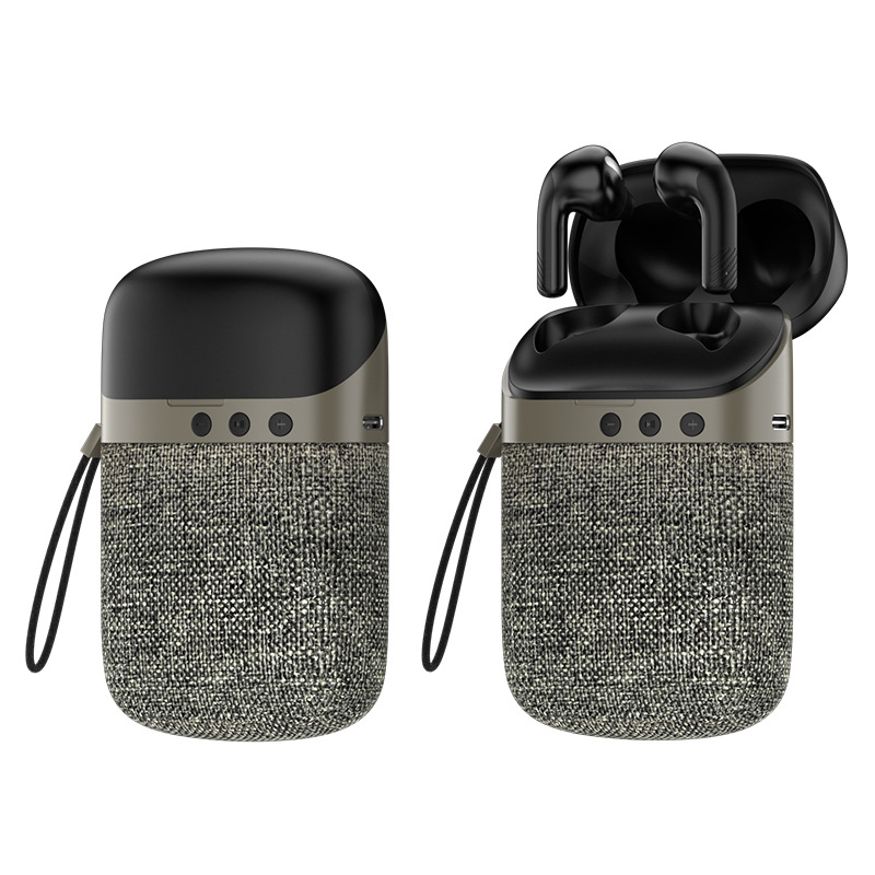Private Mold High-Quality Bluetooth Earbuds Long Wear Comfortable Long Battery Life Noise Cancellation TWS Audio Speaker Headset 2-in-1