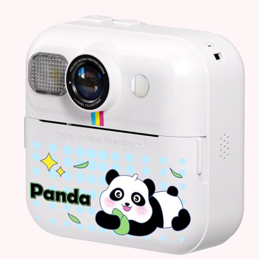 New printing camera children's digital camera instant camera cute cartoon toy mini high-definition printing camera