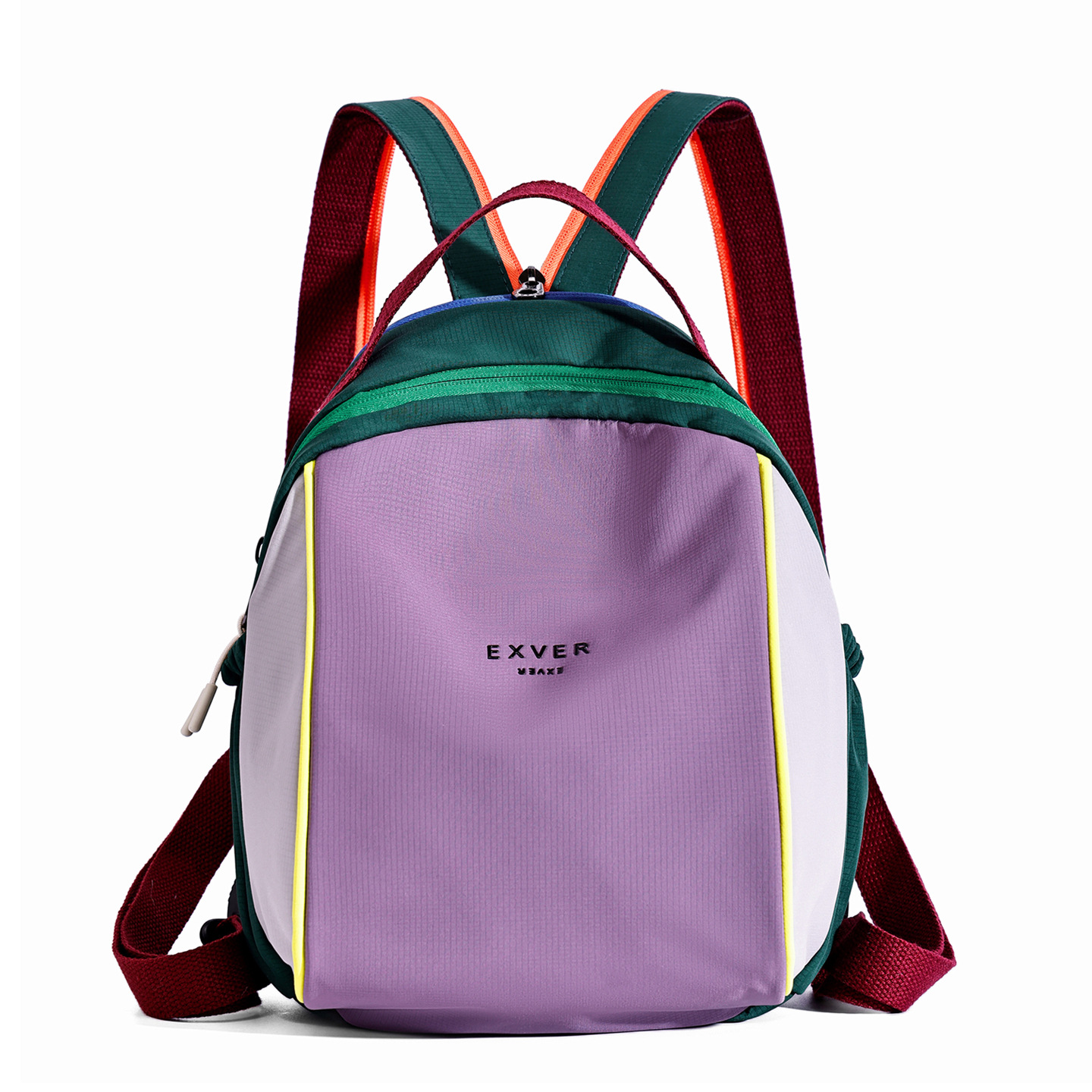 New Dopamine Contrast Color Backpack Patchwork Casual Backpack Ultra-Light Outdoor Sports Climbing Bag