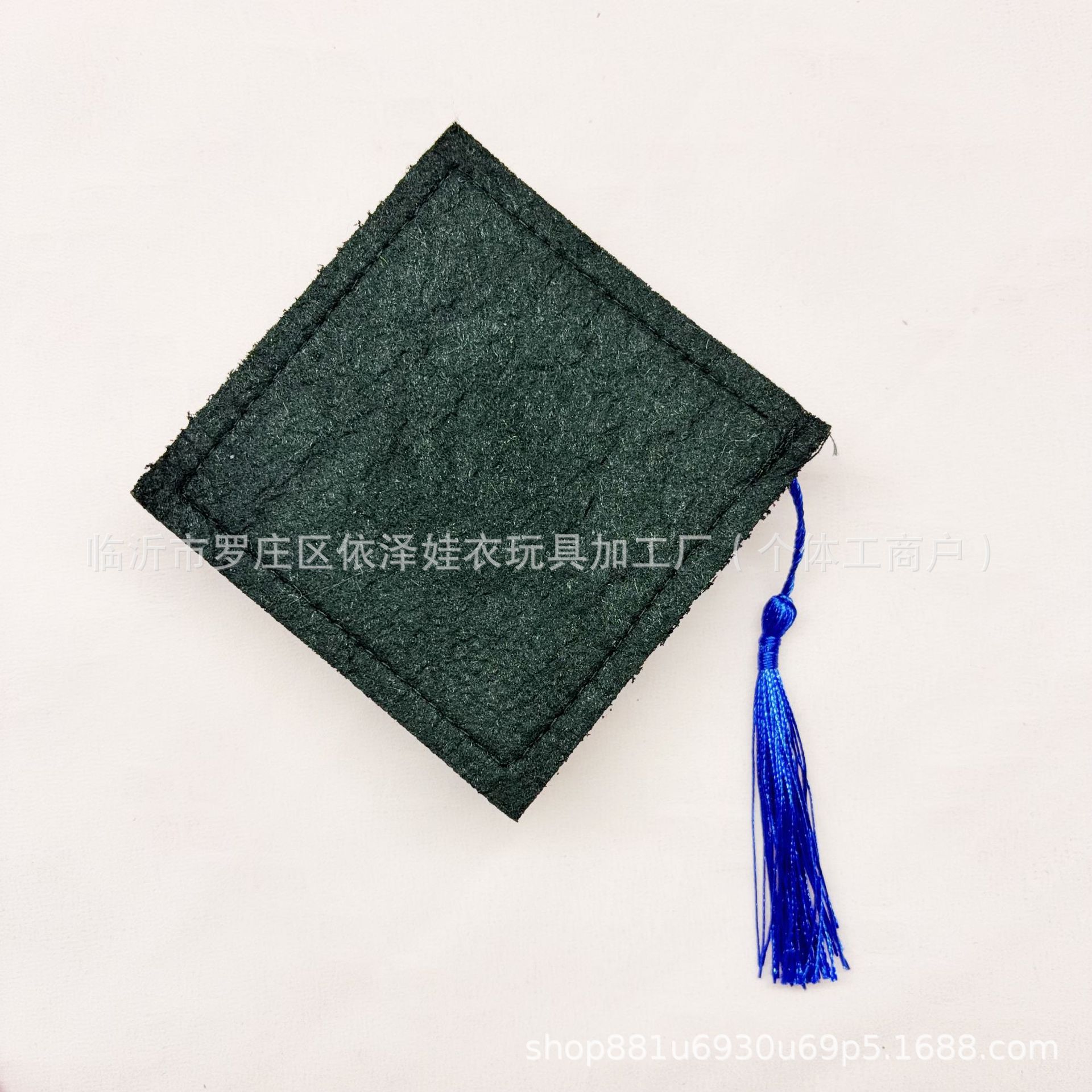 Doctor's Cap Graduation Season Felt Hat Decoration Tassel Bachelor's Hat DIY Gift