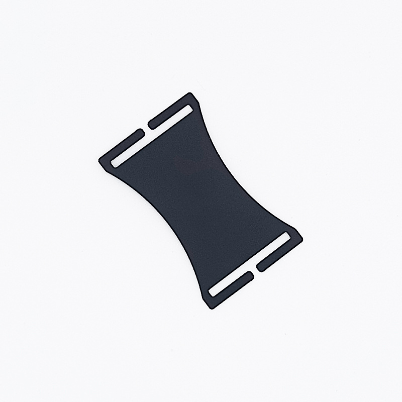 Metal Card Clip Accessories Carbon Fiber Card Holder Stainless Steel Clip Stainless Steel Back Clip with AirTag Slot