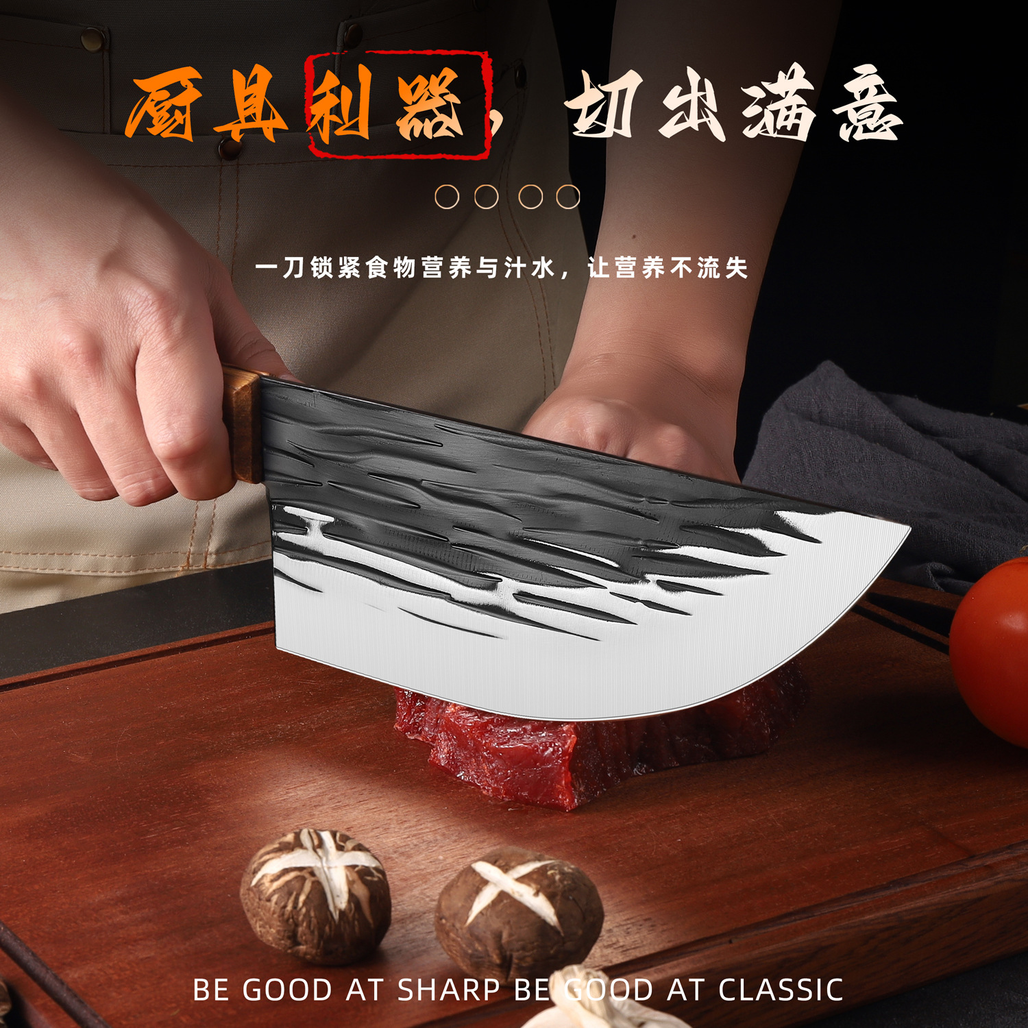 Market meat stall dedicated tool slaughterhouse pork segmentation knife pig cattle sheep boning knife meat processing plant pork knife