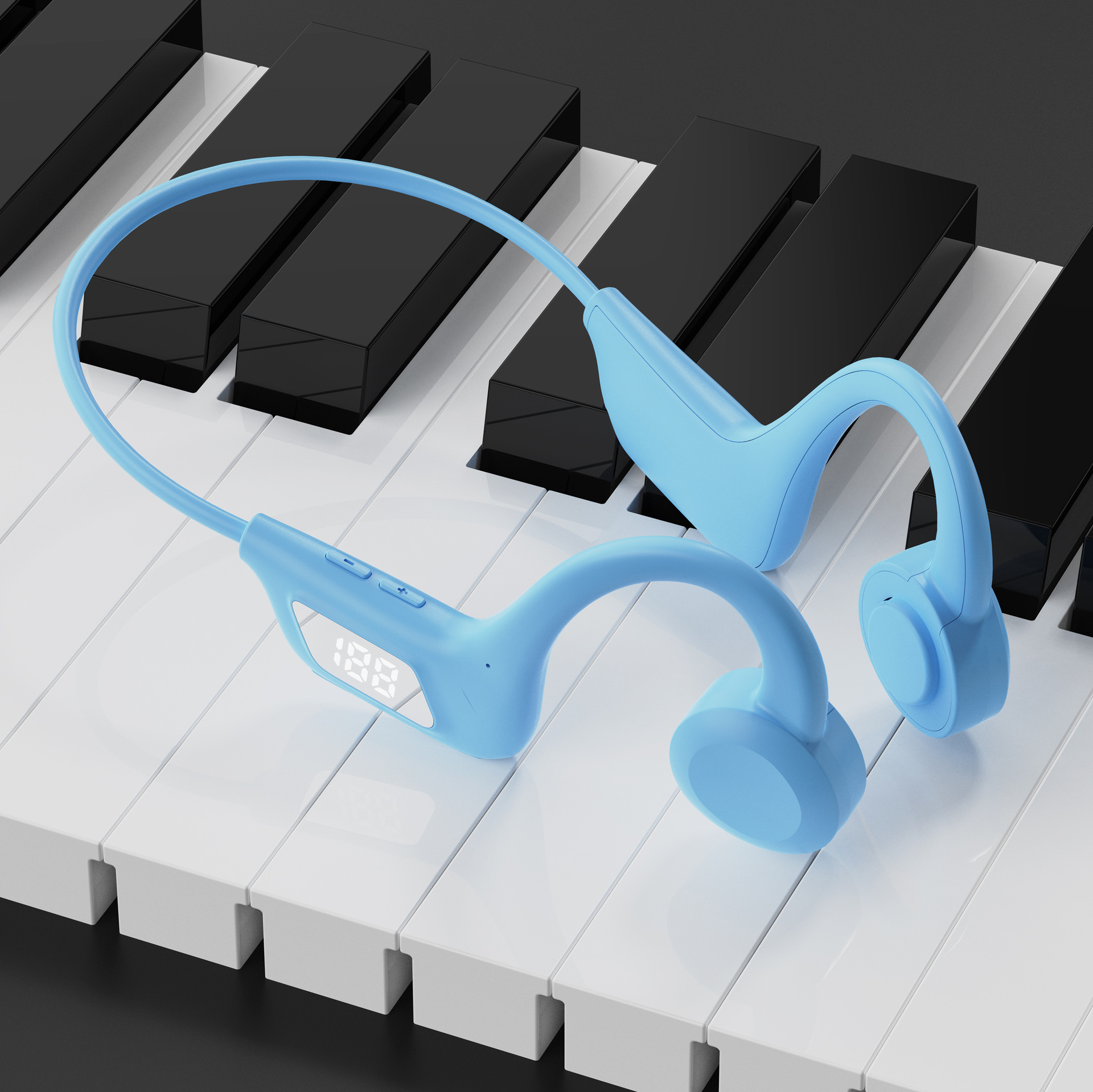 Strictly Selected Electric Huaqiangbei Hanging Ear Type In-Ear-Free Bluetooth Air Conduction Earphones Wireless Running Sports