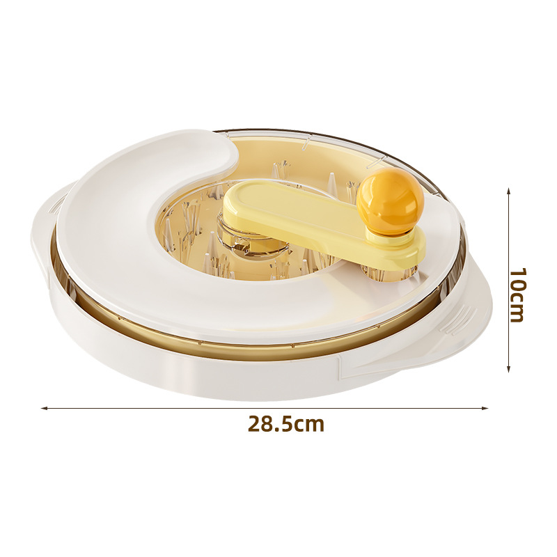 Multifunctional rotating meat shredder hand crank shredder chicken breast shredder kitchen tool household light food