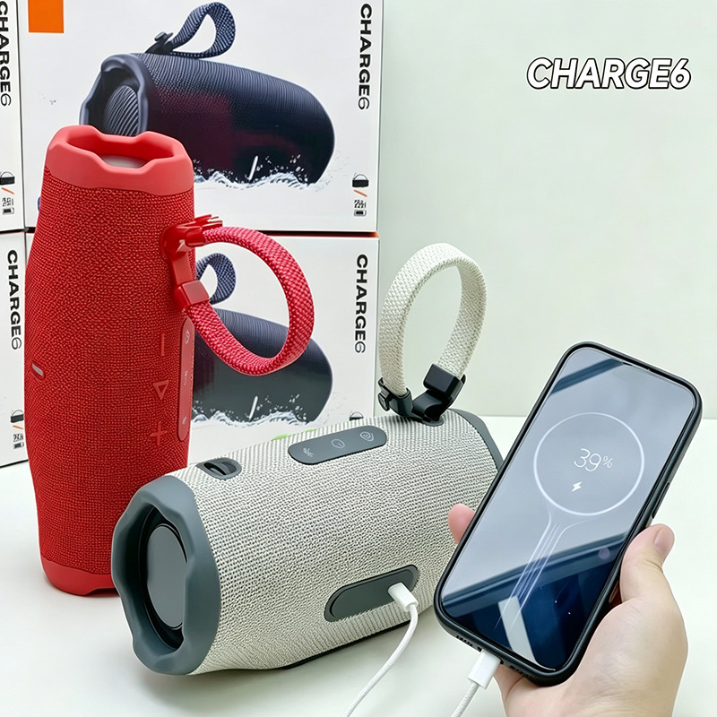 Charge 6 Shockwave 6 Wireless Bluetooth Speaker Portable Outdoor Bass Small Speaker