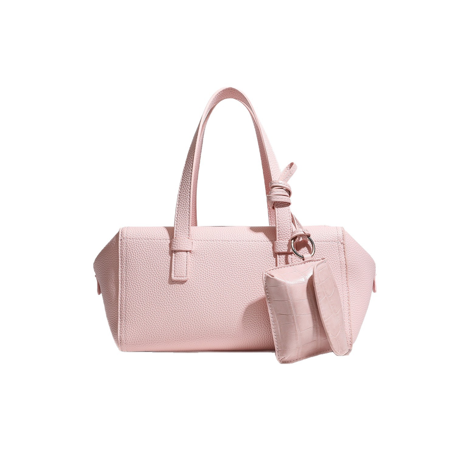 2026 Spring/Summer Large Capacity Boston Bag Commute Pillow Bag Simple Single Shoulder Crossbody Bag