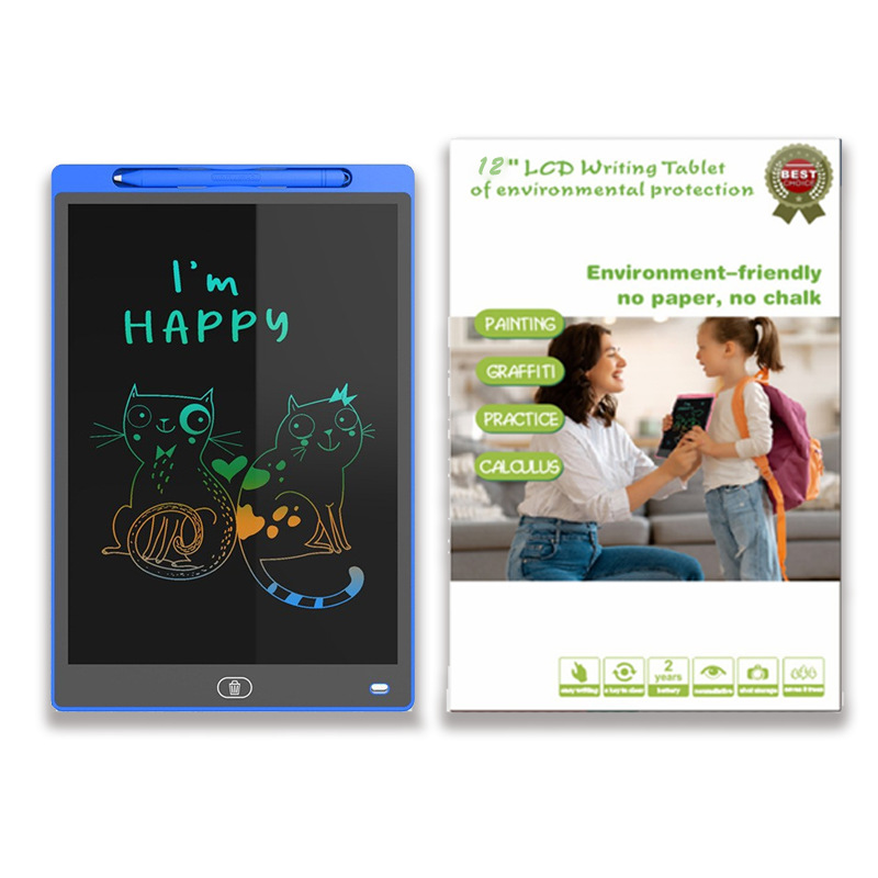 LCD Writing Tablet 8.5/12/16 Inch Children's Early Education Graffiti Drawing Board Learning Handwriting Board LCD Electronic Drawing Board