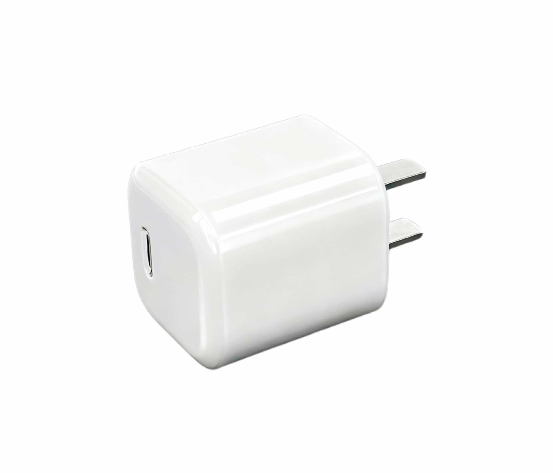 GaN PD45W small ice cube charger for Apple 17 phone charger folding fast charging head set