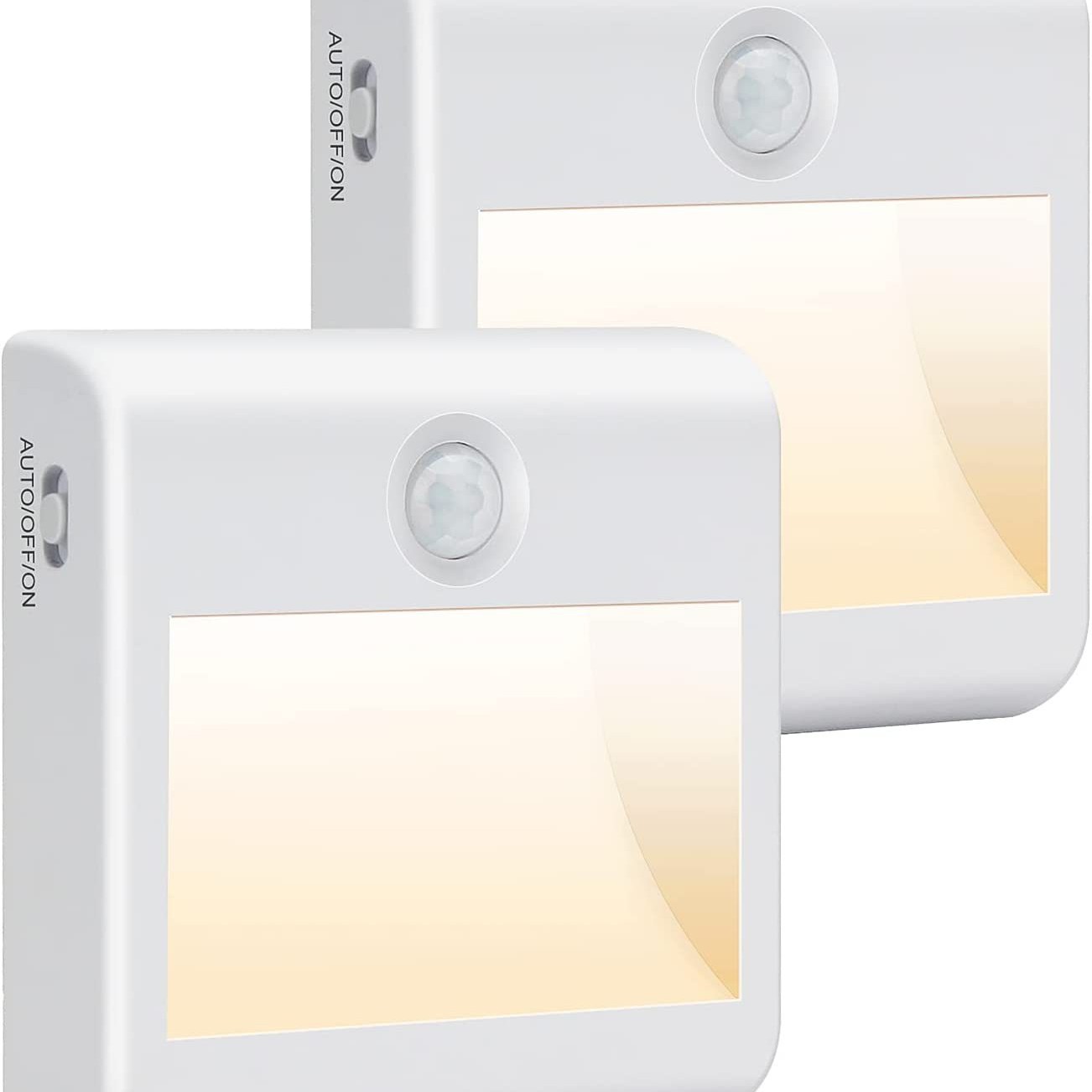 Human body sensor night light corridor light baseboard light stair light magnetic suction hook wall-mounted
