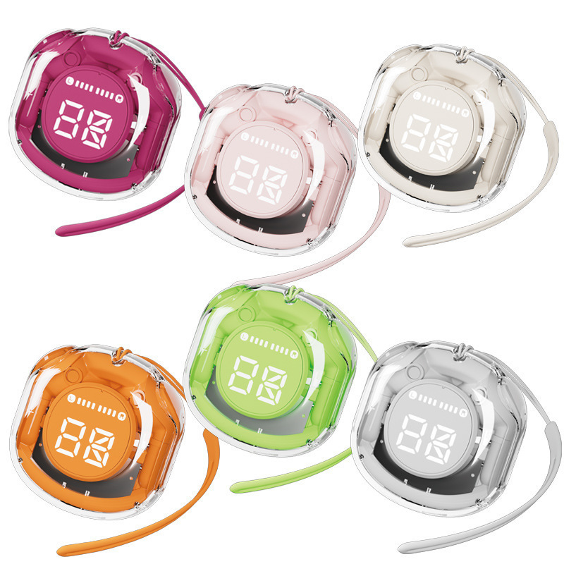 Wireless Bluetooth Headset Air39 Transparent HK6 Battery Digital Display In-Ear HK3 Transparent First and Second Generation Headset