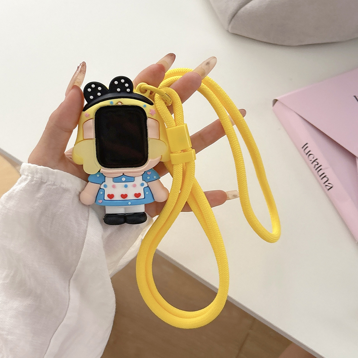 Anime crying doll Apple Apple watch S11/10/9 compatible iWatch Ultra protective case silicone soft