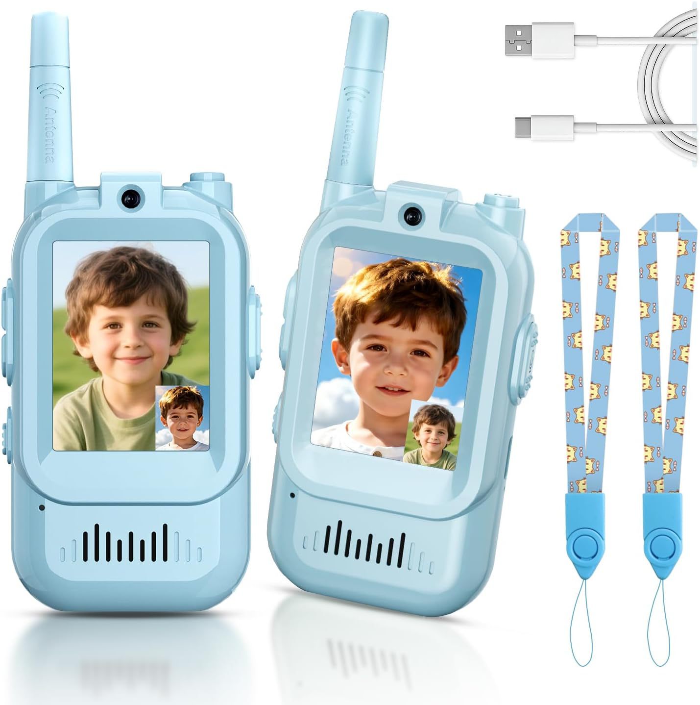 Children's video walkie-talkie face-to-face communication without SIM card, HD call, birthday gift, fun parent-child toy