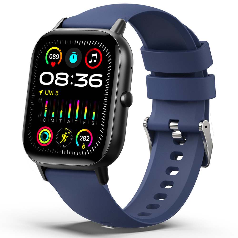 Zongxin C23 Smart Watch 2.01-inch HD Large Screen Sports Bluetooth Watch Step Counting Heart Rate Blood Glucose Monitoring