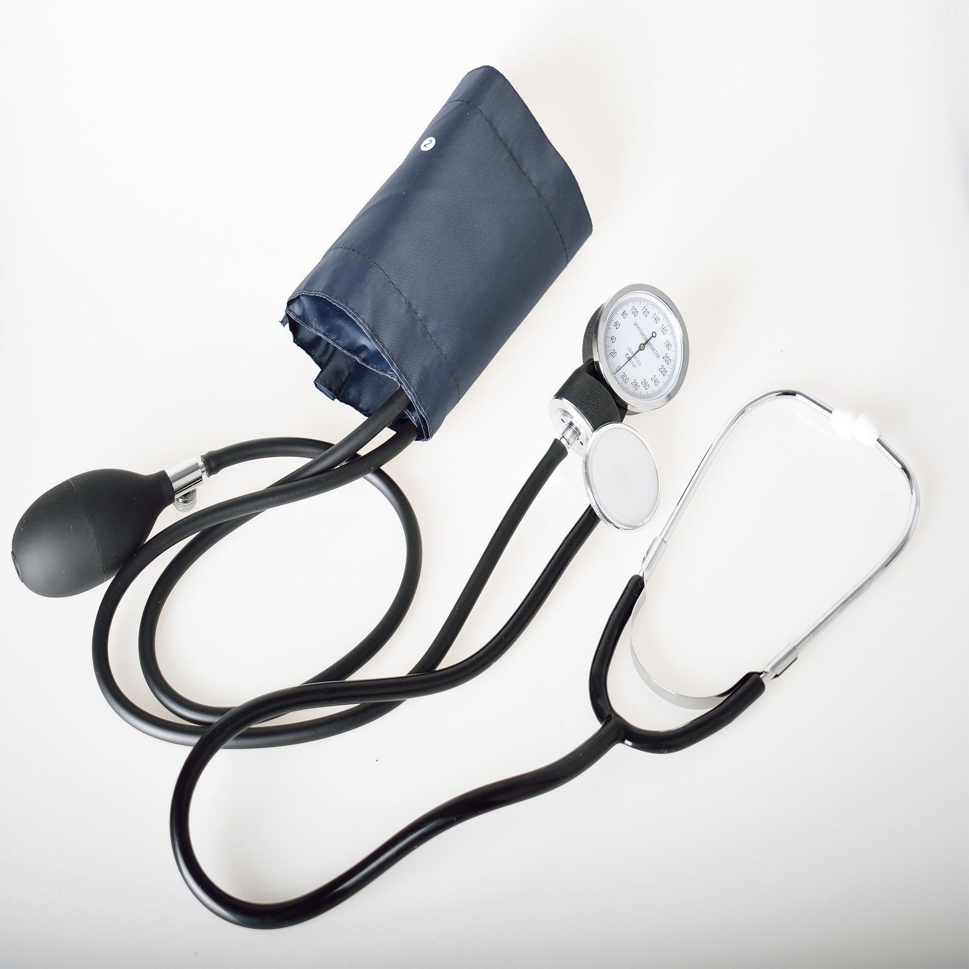 Manual Blood Pressure Monitor Single-Head Two-in-One Set with Stethoscope Arm Type Heart Rate Medical Old Style Blood Pressure Monitor
