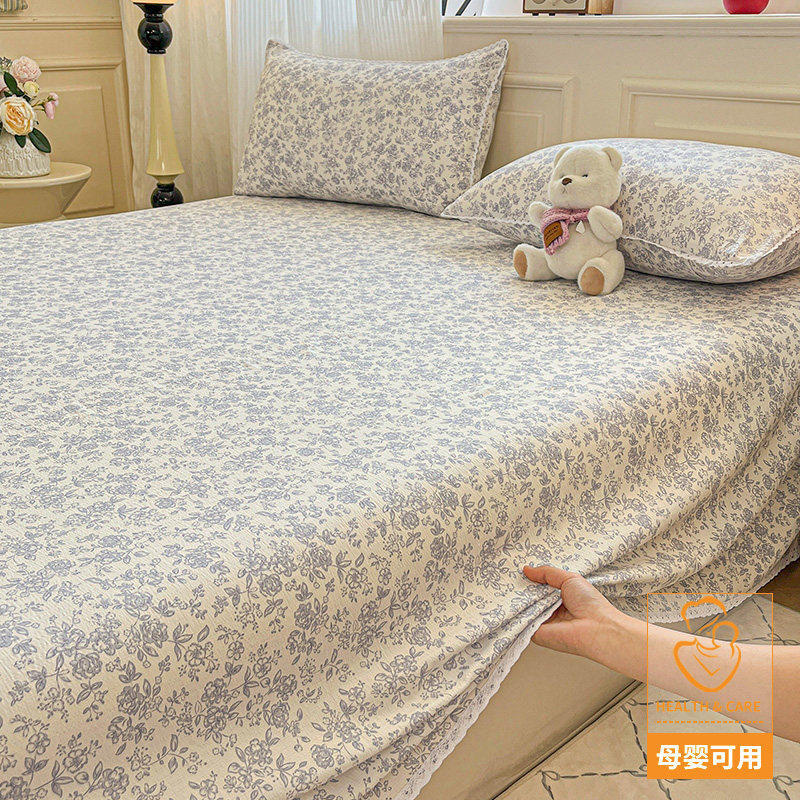 抗菌款-海德庄园【A类抗菌升级 孕婴可用】 · 床单单件-120x230cm【适合0.8-0.9m床】