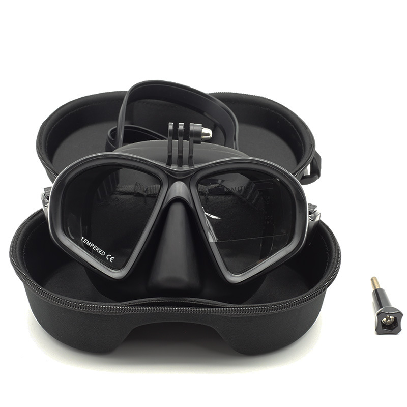 Exclusive professional low-volume free diving mask for men and women, snorkeling equipment, swimming goggles with prescription